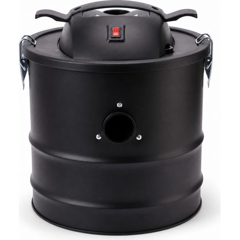 Aspirateur à Cendres Souffleur 15 L 800 W Noir pour Cheminée (1/5)