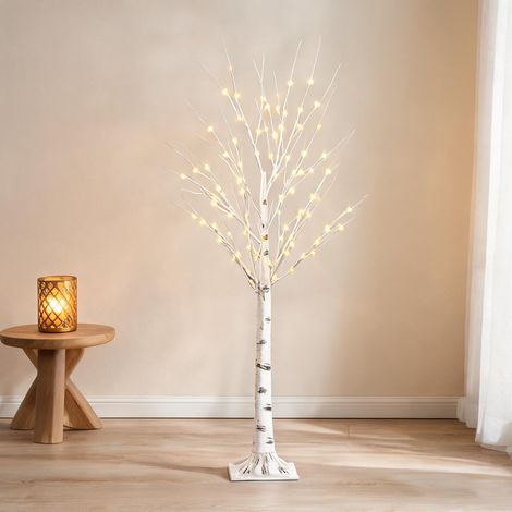 Décoration de Noël blanc en PP 22 x 22 x 150 cm (1/5)