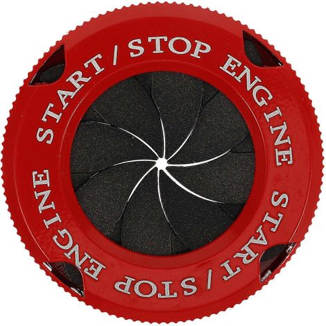 Fundas para botón de arranque giratorio Cool Push Start Cover Universal Car Engine Start Button Cover 2.0X2.0X0.5in 1Set (1/5)