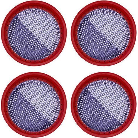 Lot de 4 filtres lavables de rechange pour aspirateur Dibea D18 D008Pro (1/5)