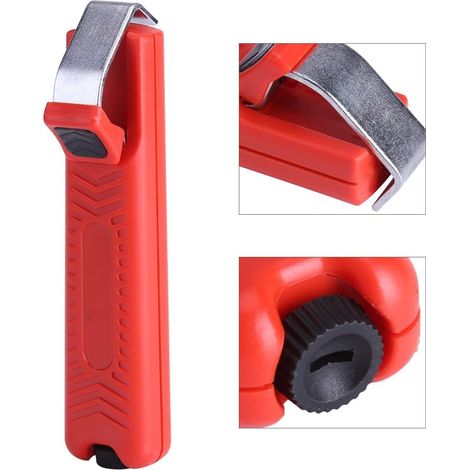 Tronchesi e pinze crimpatrici per spelare con precisione la guaina in gomma PVC dai cavi. Mini spelafili (8-28 mm). Altri attrezzi da giardino.