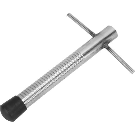 Perceuse manuelle pour glace, équipement de pêche hiver, tige métallique pour tente de camping et randonnée (1/5)