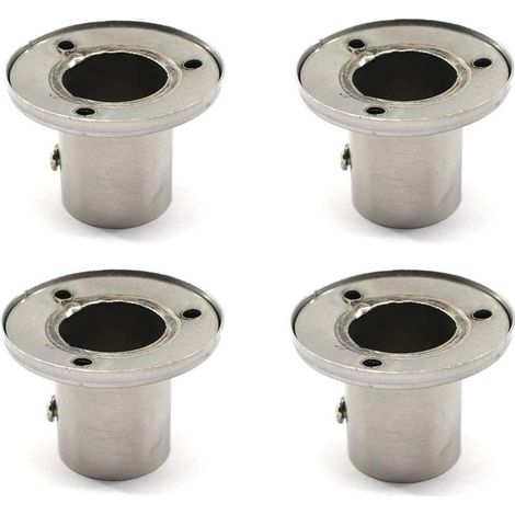 4 Pièces Supports de Tringle à Penderie pour Tube de 22mm Prise (1/5)
