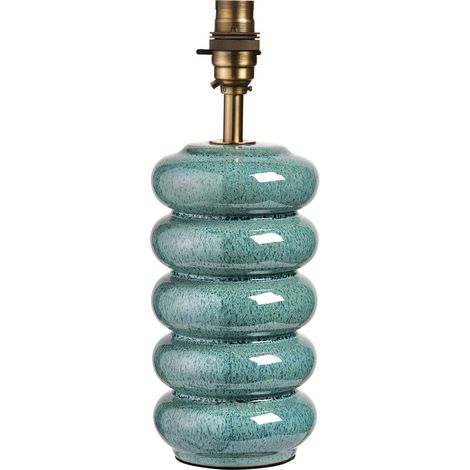 Base lampada tavolo Art Déco ceramica marina B22 Endon (1/5)