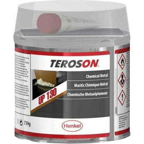 Mastic Chimique Métal UP 130 739g Teroson