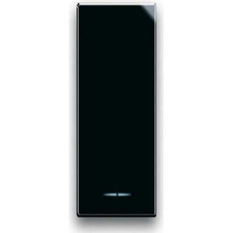 Life S44 Switch Couleur Noire 1P 16AX Finition Brillante Illuminable 1M