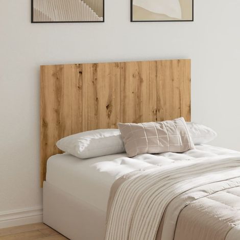 Cabecero de cama madera ingeniería roble artisan 120x1,5x80 cm vidaXL