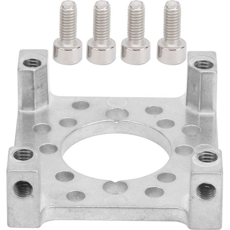 Support moteur Quad Block en alliage de Zinc, Installation Simple avec 4 vis de montage M4 x 0.7mm