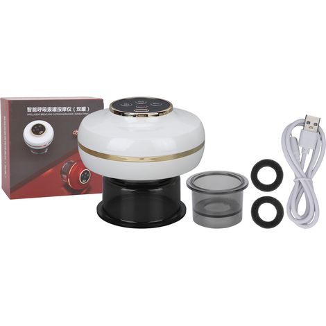 Bien-être massageur ventouse intelligent chaleur rouge thérapie pulsée pour hommes femmes (1/5)