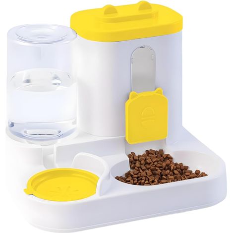 Automatique de Nourriture et deau pour Chat2 en 1 Grande (1/5)