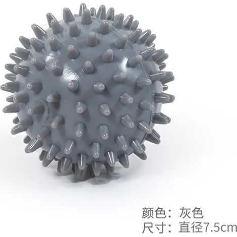 Balle de massage colorée à picots en PVC pour le massage du dos, avec massage des tissus profonds, soulagement de la douleur, relaxation, yoga, acupression00425-AquaForge