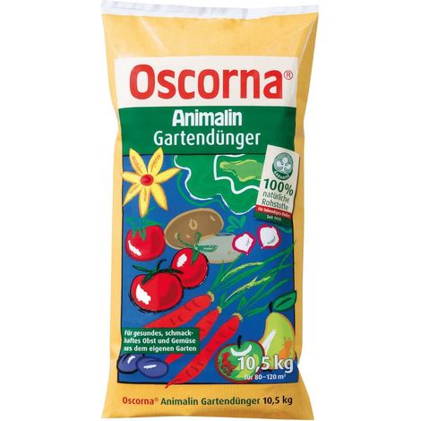 Oscorna Animalin engrais de jardin 20 kg universel naturel bio fleurs légumes fruits