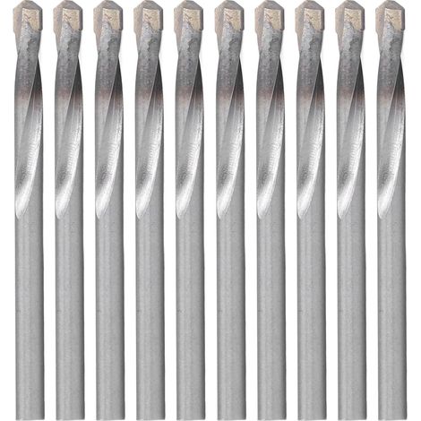 10-teiliges Set Hartmetall-Spiralbohrer, 5,5 mm Metall-Spiralbohrer, Metallbohrer zum Schneiden von Edelstahl, Stahl, Kupfer, Aluminium und Zinklegierungen