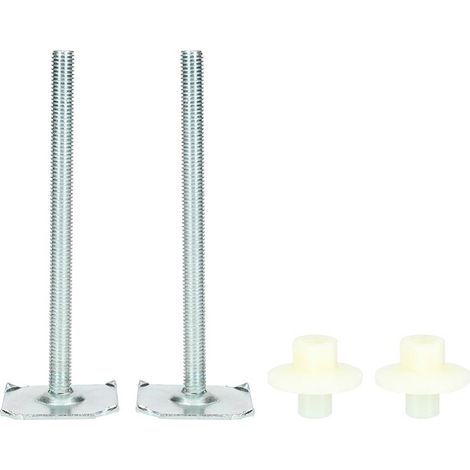 Kit di fissaggio per lavabo in nylon 120 mm