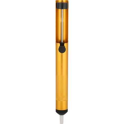 Hyuduo 3pcs Manuel D'assistance Manuelle Pistolet - Outil de Main de Retrait de la Soudure pour le Démontage des Composants électroniques (Tout l'or en aluminium) (1/5)