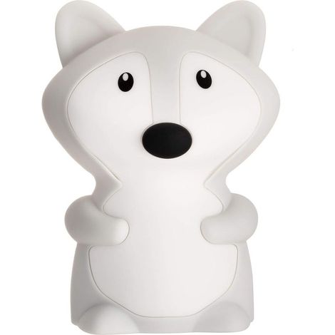 Veilleuse renard silicone 3D multicolore changeant, lampe LED décorative énergie A+ (1/5)
