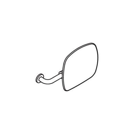 HEWI 801.51.9122 86 Appui dorsal BS Couleur 92, WA 150 mm (1/2)