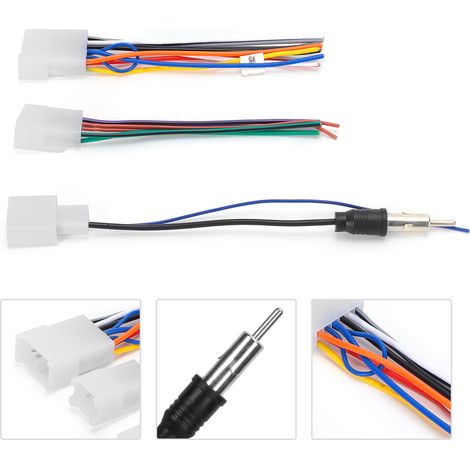 Antennenadapter für den Kabelbaum des Toyota-Autoradios (1/5)
