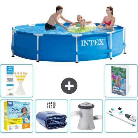 Frame Pool Rund - 305x76 cm - 7-teilig S39