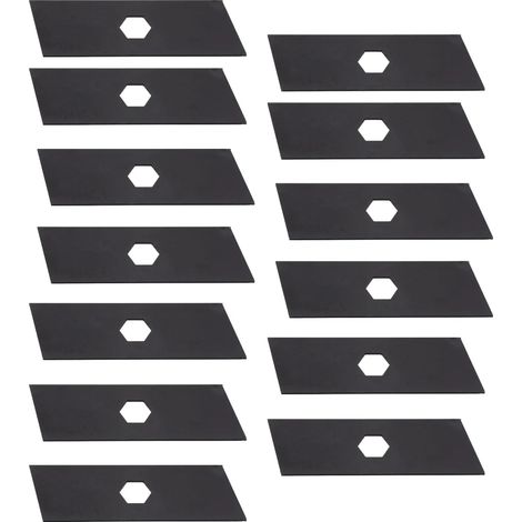 Set de 2 lames de rechange de 16,3cm pour Dolmar EV 3918 Sandri Garden T401 VT 4.0 Scarificateur (1/3)