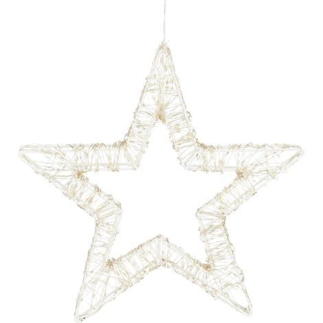 Luca Lighting Figurines de Noël LED Blanc chaud H3xl36xL36cm (1/5)