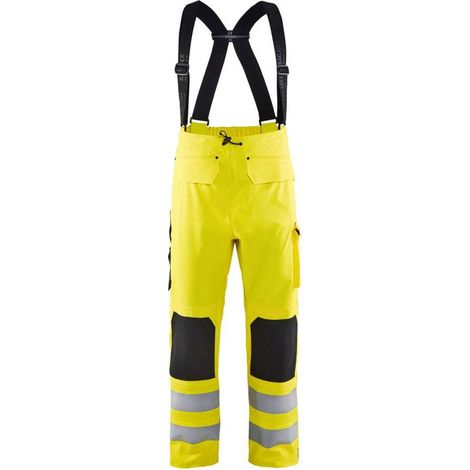 Pantalon de pluie haute visibilité niveau 3 1306 - Jaune fluo 4XL (1/4)