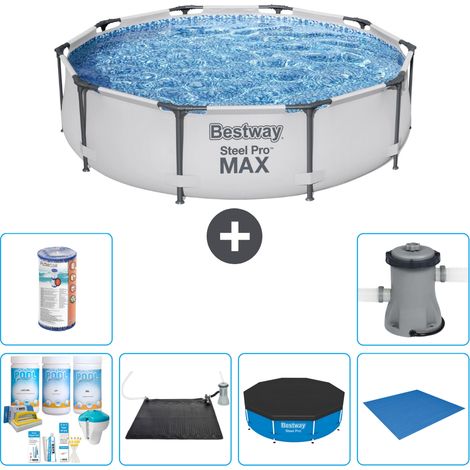 Bestway Bestway Steel Pro MAX Ronde - 305x76 cm - 7-pièces S21650 (1/5)