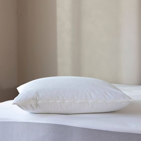 Protège oreiller molleton imperméable 100% coton bio - SOMEO 65x65 - LUNE (1/3)