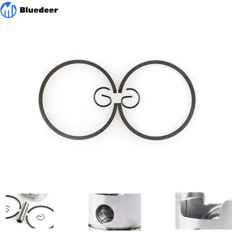 34mm Assemblée de Piston pour STIHL BG45 BG46 FS38 FS45 FS55 HS45 HS81 (1/2)