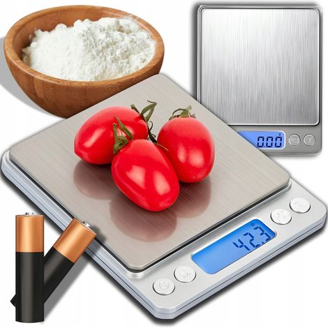 BILANCIA DA CUCINA ELETTRONICA DI PRECISIONE CON LCD E CIOTOLA