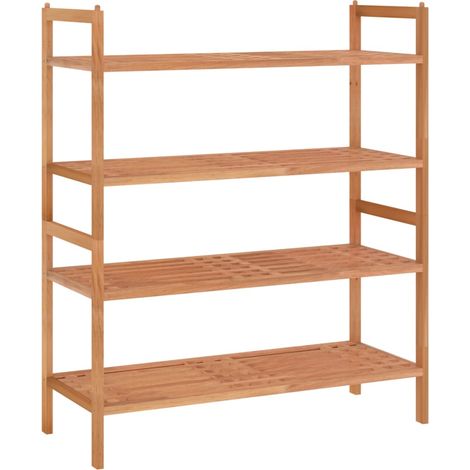 Maison Exclusive - Scarpiere 2 pz 69x27x41 cm in Legno Massello di Noce (1/5)