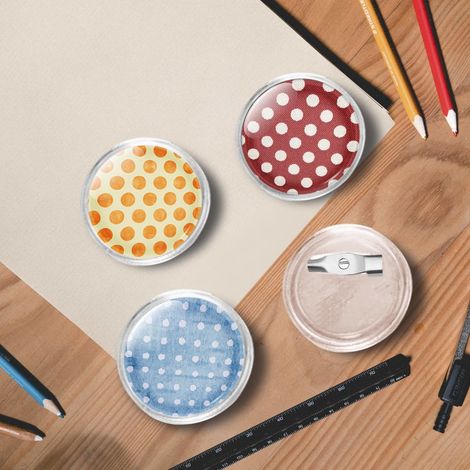 Teenpull – Button-Set mit Anstecknadel 100 Stk. Acryl 25 mm (1/5)