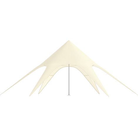 XXL-Dreiecks-Sonnensegel 10x10x4m wasserdicht 210D Polyesterplane beige
