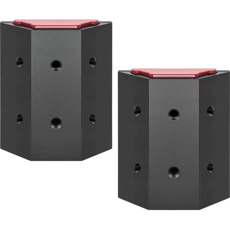 Lot de 2 Clips de Rail Compatibles avec Systèmes de Rails Type StackTech – Connecteurs Sans Perçage pour Accessoires et Supports Personnalisés (1/5)