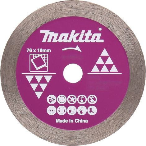D-77263 Disco diamantato 76 x 10 mm (1/4)