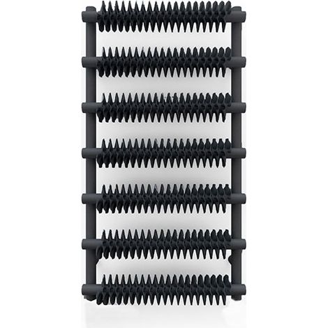 Scaldasalviette elettrico nero - (HxL) 1490x500 mm - 1000 (Watts) -  Watt - RIB1490-500TE1N