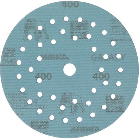 Disco de lija adhesivo GALAXY Grip Multifit 125mm K.400 f.HO/metal/lacado/co. (Por 50)