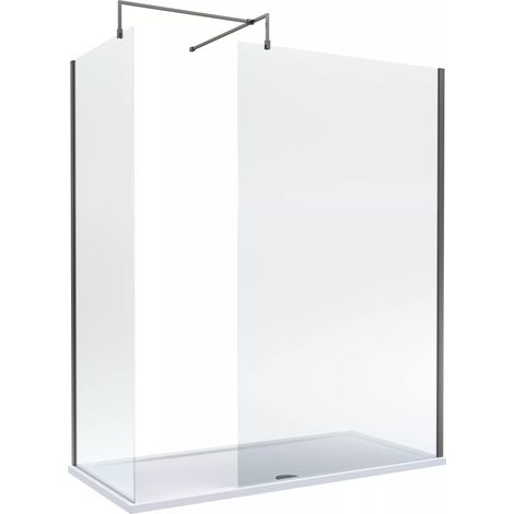 Balterley 1700x700 Wetroom Screen, Tray & Waste