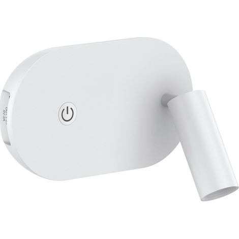 LYRA Liseuse Applique tableau orientable et basculant 3000K 3W 200lm 50000h 50° ARIC 51825 (1/4)