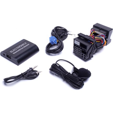 Adapter Bluetooth AUX Renault 12 Pin Freisprecheinrichtung - Auto Radio Adapter iPhone iPad iPod - Versand DE