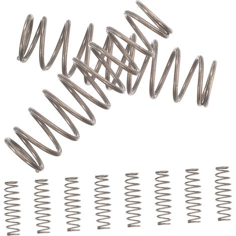 Lot de 10 Ressorts de Rechange pour Ressort Secateur en Acier Inoxydable, Confortables et Portables pour Sécateurs à Main Printemps et Remplacement Précis (1/5)