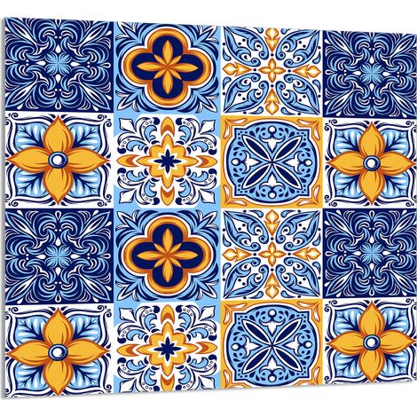 Panneau de verre mosaïque 65x60 pour la cuisine (1/5)