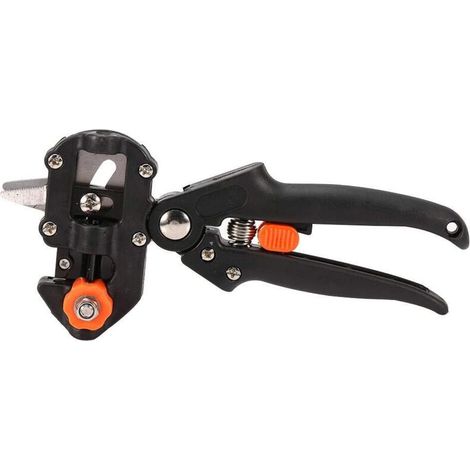 Acier Inoxydable Professionnel Jardin fruitier Plante élagage Outil élagage Ciseaux, Outil de greffe, kit de greffe pour Jardin