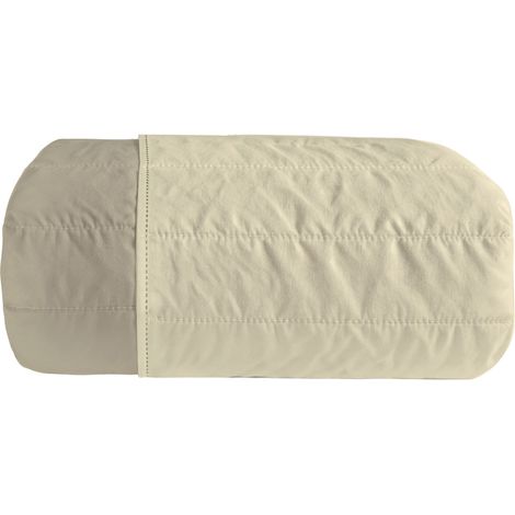 Trapuntino Estivo Double Face Effetto Water Washed Singolo 170x250 cm in Poliestere Crema e Sabbia (1/4)