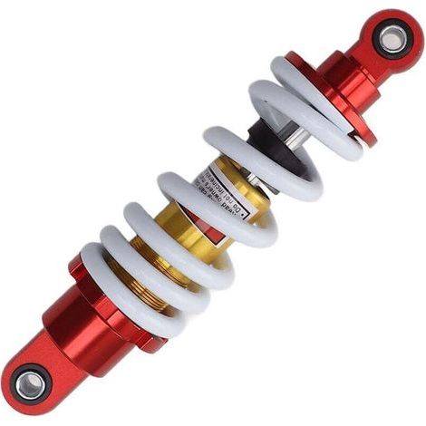 Amortisseur 240 mm 12 mm ressort suspension d'amortissement réglable adapté pour moto tout-terrain scooter ATV