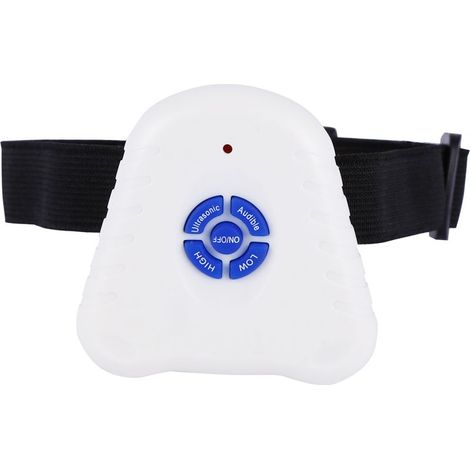 Collier de dispositif d'entraînement Anti-aboiement pour chien, contrôle d'arrêt des aboiements, pour l'extérieur et l'intérieur, ultrasonique, pour animaux de compagnie (1/5)