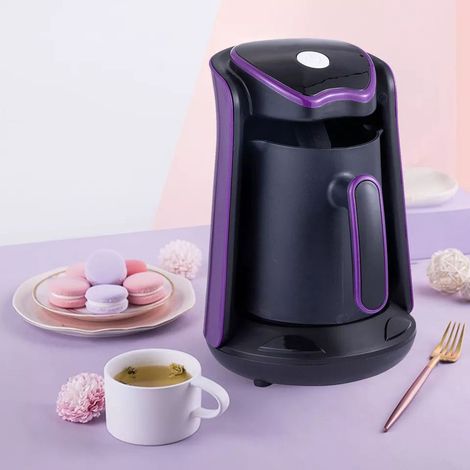 Cafetière portable (violette), machine à café/lait chaud, bouilloire/théière (1/5)