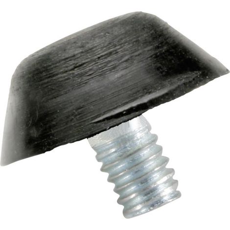 PB Fastener 100481 Anschlagpuffer konisch Schwarz (Ø x H) 25 mm x 25 mm 1 St.