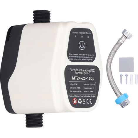 GARRYFIZH 100W Hochdruck-Wasserpumpe für Küchenspüle und Dusche, DC24V, EU-Stecker, AC100-240V (1/5)