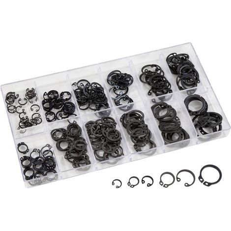 Assortiment de 240 circlips 10294